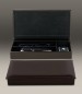 Preview: Ablagekasten mit Deckel CAMBRIDGE Top Grain Rindspaltleder dunkelbraun
