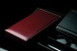 Preview: Ablagekasten mit Deckel CAMBRIDGE Top Grain Rindspaltleder rot