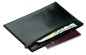 Preview: Travel Slim Wallet in CAMBRIDGE Top Grain Rindspaltleder schwarz