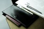 Preview: Travel Slim Wallet in CAMBRIDGE Top Grain Rindspaltleder schwarz