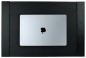 Preview: Schreibunterlage mit 2 Seitenleisten CAMBRIDGE Top Grain Rindspaltleder schwarz