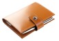 Preview: Pocket Design Diary Mini für das Jahr 2026, Cambridge Top Grain Leder, hellbraun