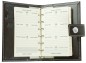 Preview: Pocket Design Diary Mini für das Jahr 2026, Cambridge Top Grain Leder, dunkelbraun