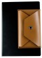 Preview: BOOKclip XL für Notizbücher und Kalender - CAMBRIDGE Top Grain Leder hellbraun