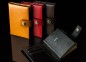 Preview: Pocket Notizbuch "NOTES" (auswechselbar) mit Druckknopf, CAMBRIDGE Top Grain Leder dunkelbraun