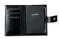 Preview: Pocket Notizbuch "GOLF NOTES" (auswechselbar) mit Druckknopf, CAMBRIDGE Top Grain Leder schwarz