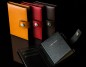 Preview: Pocket Notizbuch "WINE NOTES" (auswechselbar) mit Druckknopf, CAMBRIDGE Top Grain Leder dunkelbraun