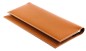 Preview: Tischquerkalender (auswechselbar) für 2025 + 2026 - Cambridge Top Grain Leder hellbraun