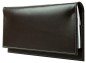Preview: Tischquerkalender (auswechselbar) für 2027 - Cambridge Top Grain Leder dunkelbraun