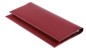 Preview: Tischquerkalender (auswechselbar) für 2025 + 2026 - Cambridge Top Grain Leder rot