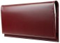 Preview: Tischquerkalender (auswechselbar) für 2027 - Cambridge Top Grain Leder rot