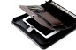 Preview: Manager Orgamappe DIN A4 mit Tablethalterung und optionaler Zubehörtasche CAMBRIDGE Top Grain Leder dunkelbraun