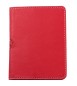 Preview: Notizblocketui DIN A7 ECO APPLE LEATHER Lederimitat rot