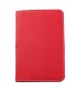Preview: Pocket Notizbuch Lederimitat ECO APPLE LEATHER rot