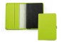 Preview: Pocket Notizbuch Lederimitat ECO APPLE LEATHER grün