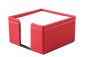Preview: Zettelkasten ECO APPLE LEATHER Lederimitat rot
