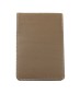 Preview: Reporterblock DIN A6 Lederimitat ECO APPLE LEATHER braun