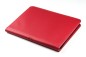 Preview: Reissverschluss Schreibmappe DIN A4 ECO APPLE LEATHER Lederimitat rot