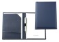 Preview: Schreibmappe DIN A5 ECO APPLE LEATHER Lederimitat dunkelblau