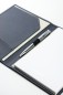 Preview: Schreibmappe DIN A5 ECO APPLE LEATHER Lederimitat dunkelblau