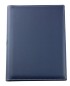 Preview: Schreibmappe DIN A5 ECO APPLE LEATHER Lederimitat dunkelblau