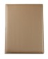 Preview: Schreibmappe DIN A4 ECO APPLE LEATHER Lederimitat braun