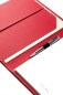 Preview: Schreibmappe DIN A4 ECO APPLE LEATHER Lederimitat rot