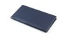 Preview: Leporello Faltkalender 2025 + 2026 in ECO APPLE LEATHER Lederimitat dunkelblau