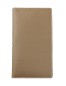 Preview: Leporello Faltkalender 2025 + 2026 in ECO APPLE LEATHER Lederimitat braun