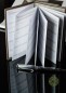 Preview: Leporello Faltkalender 2025 + 2026 in ECO APPLE LEATHER Lederimitat braun