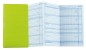 Preview: Leporello Faltkalender 2025 + 2026 in ECO APPLE LEATHER Lederimitat grün