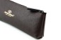 Preview: Schlamper Etui SMALL SAFFIANO Lederimitat dunkelbraun