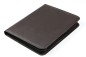 Preview: Manager Orgamappe DIN A4 SMALL SAFFIANO Lederimitat dunkelbraun