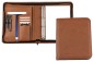 Preview: Manager Orgamappe DIN A4 BIG SAFFIANO Lederimitat braun