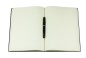 Preview: Notizbuch DIN A4 SAFFIANO Lederimitat rot