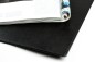 Preview: Exclusive Schreibunterlage  60 x 40 cm aus veganem Lederimitat schwarz - made in Germany