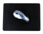 Preview: Mousepad aus veganem Lederimitat schwarz  - made in Germany