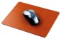 Preview: Mousepad aus veganem Lederimitat hellbraun  - made in Germany