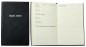 Preview: Pocket Notizbuch "TRAVEL NOTES" (auswechselbar) mit Druckknopf, CAMBRIDGE Top Grain Leder dunkelbraun