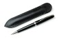 Preview: Drehbleistift PALLADIUM schwarz inkl. Stecketui aus Leder