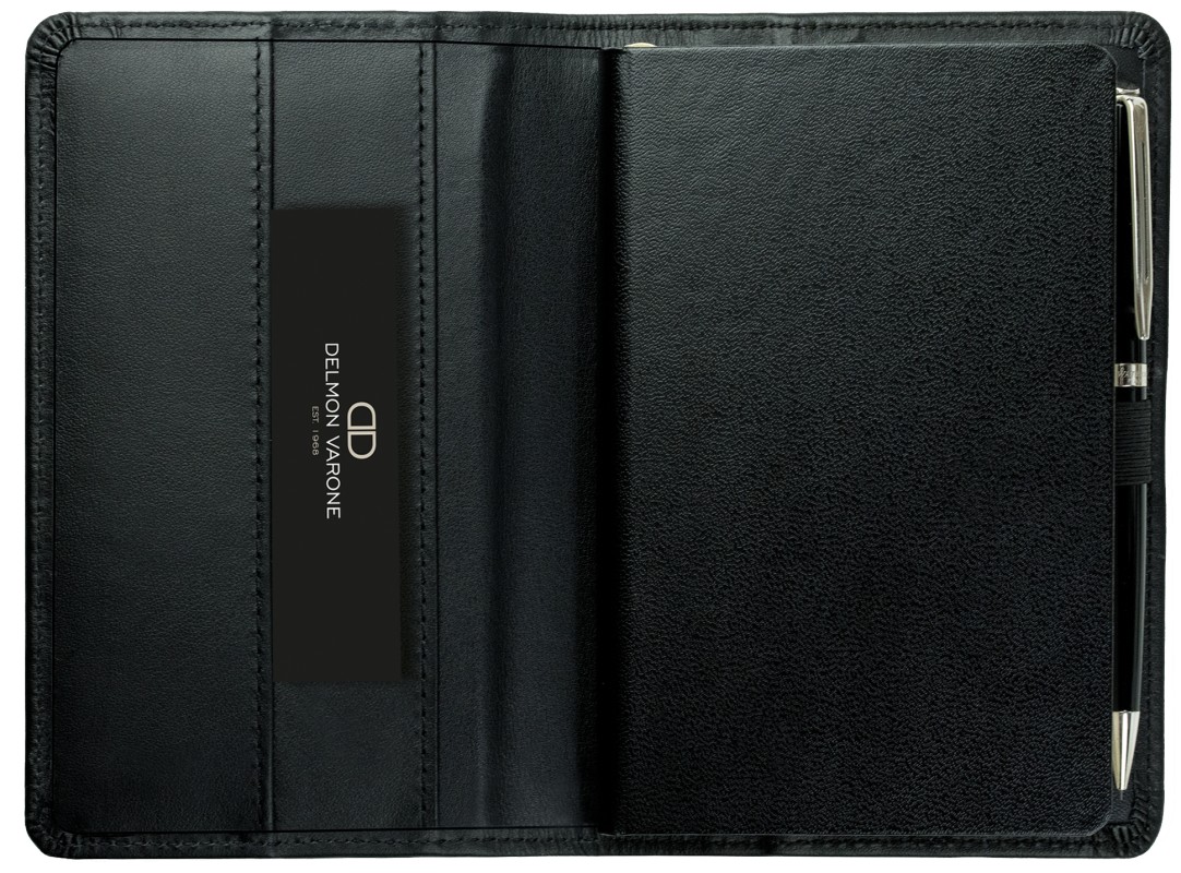 Notizbuch Pocket Format | Echtleder | BOXCALF schwarz