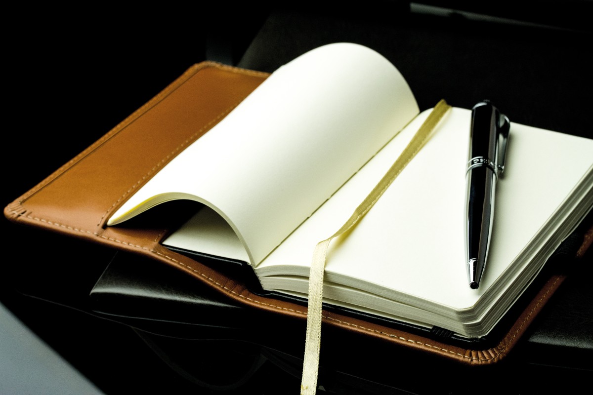 Notizbuch Pocket Format | Echtleder | BOXCALF hellbraun
