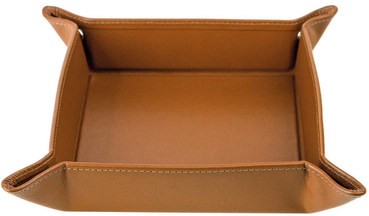 Taschenleerer PREMIUM LEDER BOXCALF cuoiobraun (glatt)