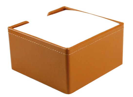 Preview: Zettelkasten PREMIUM LEDER BOXCALF cuoiobraun (glatt)