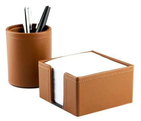 Preview: Zettelkasten PREMIUM LEDER BOXCALF cuoiobraun (glatt)