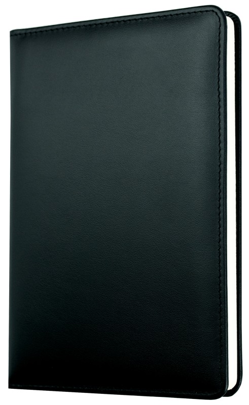5 Jahreskalender (vergleichend) PREMIUM LEDER BOXCALF schwarz (glatt)