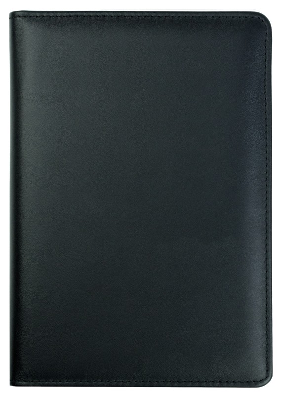 5 Jahreskalender (vergleichend) PREMIUM LEDER BOXCALF schwarz (glatt)