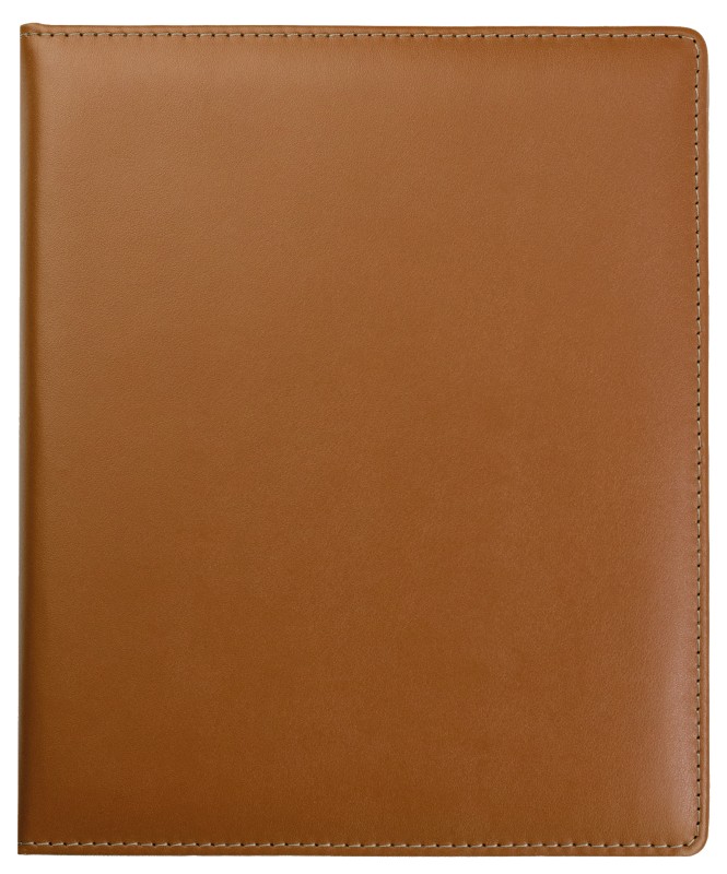 Gästebuch (gebunden) | Echtleder | BOXCALF hellbraun