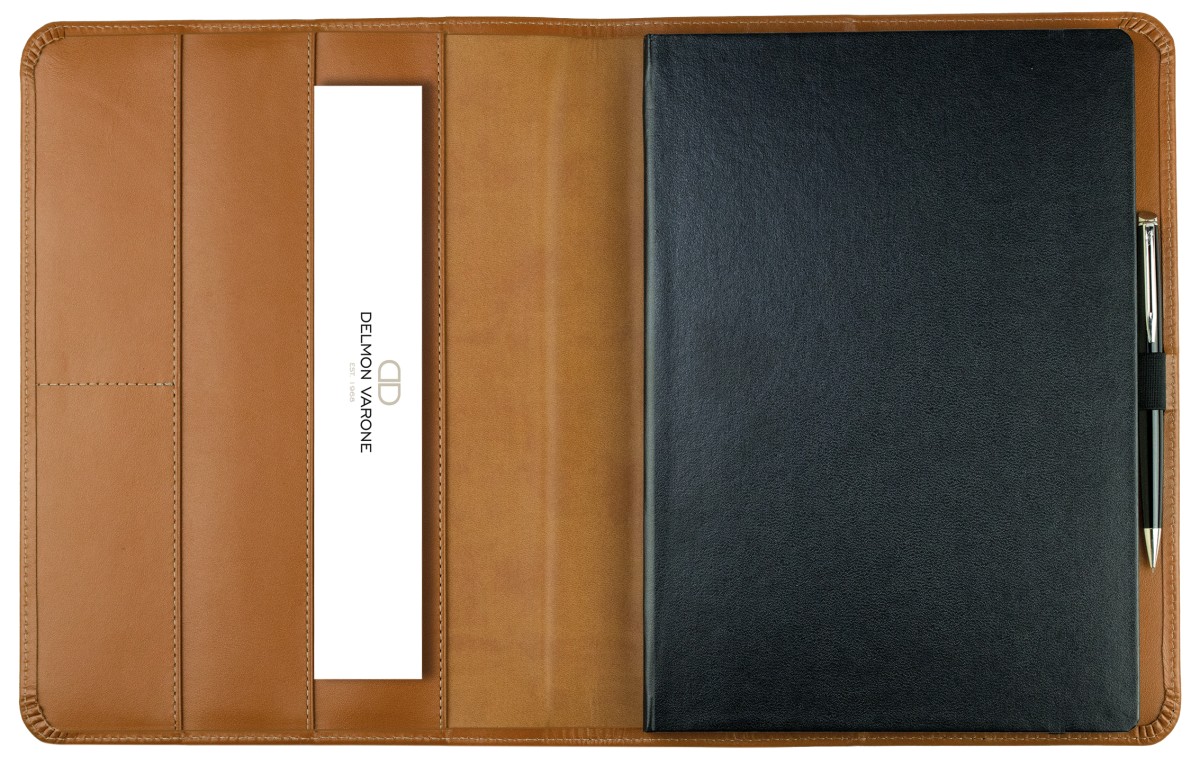Kalenderbuch DIN B5 für das Jahr 2027 PREMIUM LEDER BOXCALF cuoiobraun (glatt)