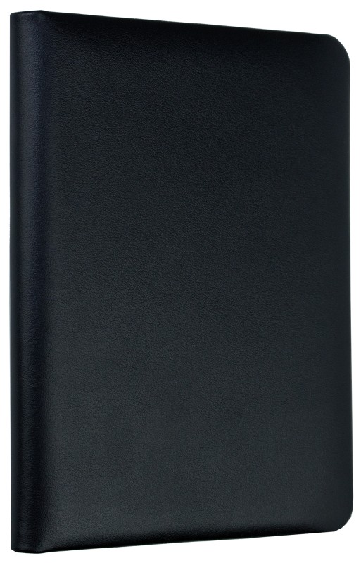 Adressbuch DIN A6+ (gebunden) | Echtleder | BOXCALF schwarz